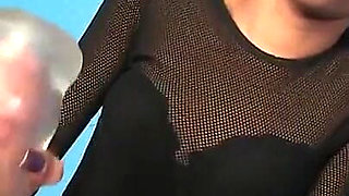 Isabella Gonzalez Tricks Her Perverted Client with a Toy While He's Blindfolded