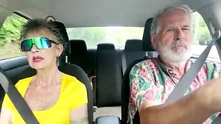 New Oahu road trip sex: Windward side fucking in car