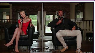 Petite Kiara Cole Rides Will Pounder's Cock in Reverse