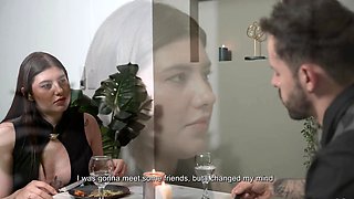 I fuck my lonely stepmother after dad stood her up tonight