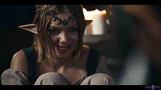 Medieval Fantasy Lesbian Sex - Blonde Elf Girl Infects Octokuro With Sex Craving Parasites