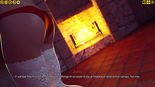 My Pleasure 28 - Julian's Halloween Fun with Julia & Daphne in Haunted House