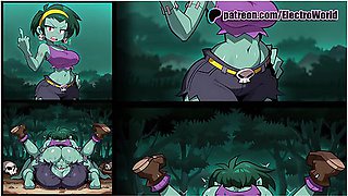 Zombie Queen Thirst: Rottytops Devours Hard Flesh With Car Toon