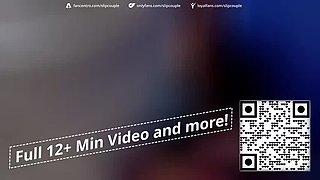 Risky Public Handjob on Train with Sloppy Surprise Cumshot by SlipCouple