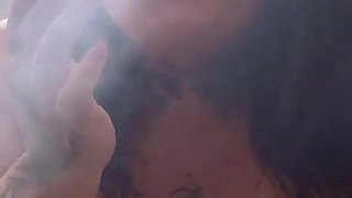 BBW Bathroom Relaxation Smoking POV & Casual Private Vibes