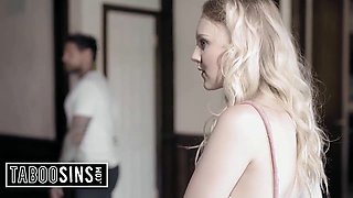 Red-hot Blondie Lies to Take Moist Beef whistle in Her Raw Cunny