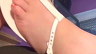 Close Up Sexy Shoes Feet Fine Cumshot