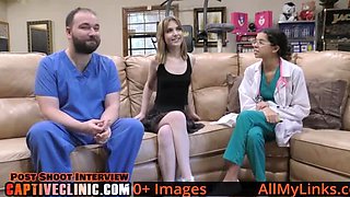 Daisy Bean: Tricked by Parents, Used as Plaything by Doctor Tampa & Nurse Aria Nicole at BondageClinic.com