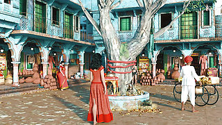 Sexy Meena and Seema Bhabhi fucked by village head