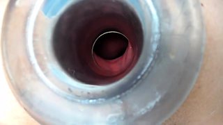 Puffy peach blondes solo toy action