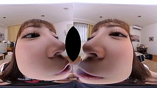 Great close up in japanese teen oral sex pov