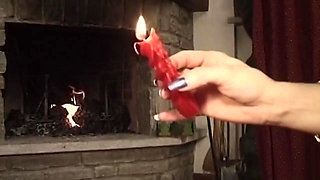 Horny MILF Fingered Deep with Dripping Red Juices Overflowing