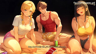 I Love Your Wife Part 05 By VelniDokra - Busty Sexy Hentai Wife and Her Chubby Friend - 3D Game