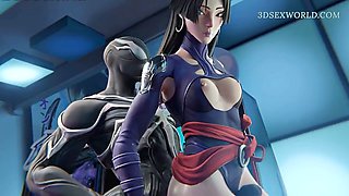 Animated, uncensored hentai, spunking