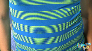 Big swallow for barely-legal