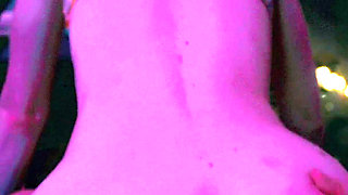 Blonde Model Gets Oiled up and Railed