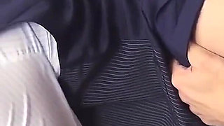 Lingerie Japanese Scene-4 Japanese Secretary Yui Watanabe Enjoys Her Hairy Pussy Cumshot in the Office