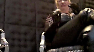 Sheela Sinner & Monika Schmidt Sph Blowjob Instruction Spitting Food Crushing Verbal Humiliation