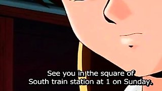 Shy MILF Gets Filled in Public by Her Secret Doms (ENG SUB)