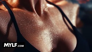 Mylf - chesty fit milf Sophia Locke finishes her perspiring exercise with some fucking pounding in the gym