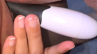 Cheating Girlfriend Ass Fuck Doggy Style and Pussy with Dildo