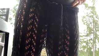 Amateur Jasmin stripping panties and masturbating