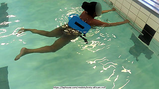 I'm Learning to Swim in the Local Nudist Clubs's Swimming Pool, Lesson 01