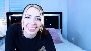 Ex wifey blonde homemade solo masturbation fun