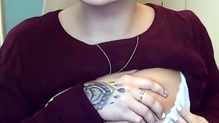 Sweet Chubby Amateur Teen Strip and Orgasm on Wecam