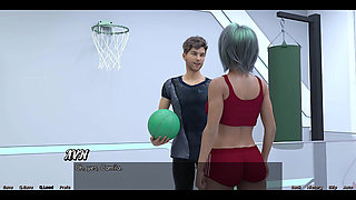 Stranded in Space - Basketball Match Against Femdom Mistress