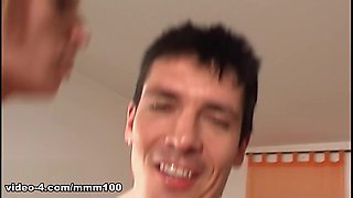 Young and very slim Spanish Sarai enjoys a big French cock - MMM100