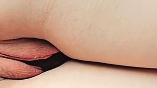 Anal Butt Plug and Beautiful Pussy. Real Wet Orgasm