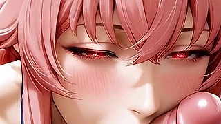 Yuno Gasai Was Able to Seduce Yukiteru Amano in the Ai Adaptation of Future Diary