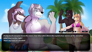 Furry animation, wooly, furry futa