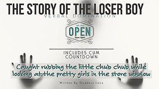 AUDIO ONLY - The loser boy with the little chub chub meets the super cute cruel girls at the store
