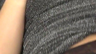 Hot Blonde MILF Luciena Fingers Hers Shaved Pussy on the Couch