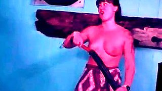 Femdom fetish strap porno