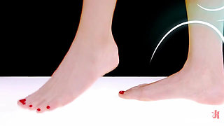 Kristina Rose's Hot Lesbian Foot Show!