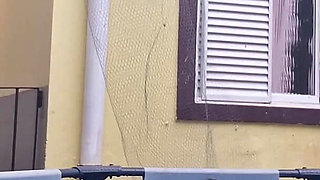 Your Slut Neighbor Showing Herself in the Pool