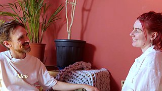 Redhead Muriel La Roja Giggles In Pussy Eating With Nico