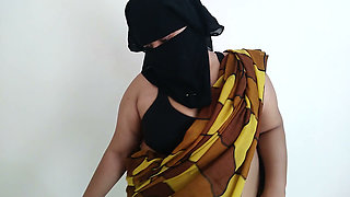Pakistani Stepmom Fucked While Sweeping the House