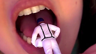 Giantess Humiliation I Smell You I Swallow You and I Crush You From the Inside and Belly Inflation)