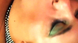 Tanja Gets a Facial That Drips Down Onto Her Natural Tits After a Hard Fuck