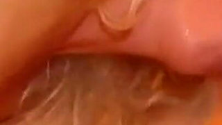 Blonde Babe Stretched Wide by Throbbing Cocks in Group Frenzy