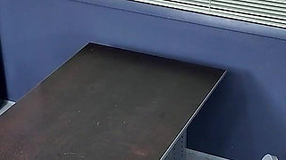 Caught Shoplifting Again! Freya Von Doom Faces the Perv Officer's Punishment