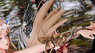 [mmd] Pgr-trouble Maker Double Striptease Pussy Thrusting