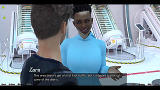 Stranded in Space - Red Haired Step Sister in the Shower
