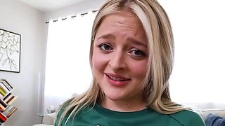 Innocent Stepsister Jill Taylor Practices Losing Her