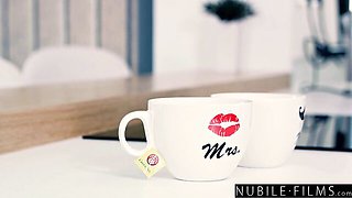 Talented Jenny Wild and Stanley Johnson - seduction scene - Nubile Films