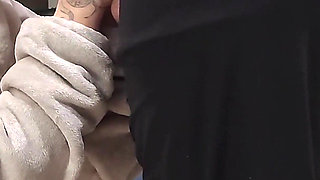 My Stepsister Put on a Movie with Erotic Scenes, and She Couldn't Resist the Urge to Fuck.